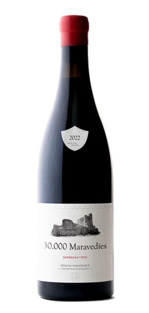botella vino tinto 30.000 maravedíes