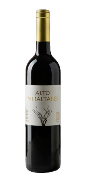 botella vino tinto alto miraltares crianza