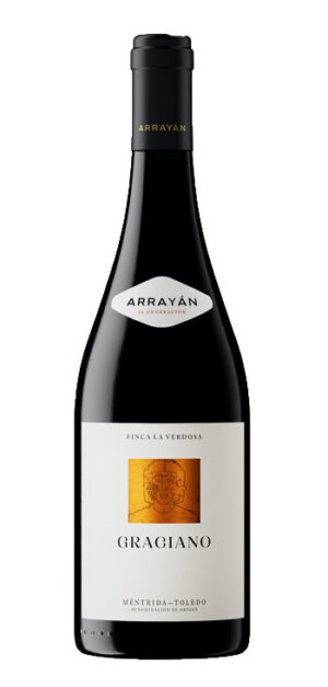 botella vino tinto arrayan graciano