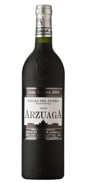 botella vino tinto arzuaga gran reserva