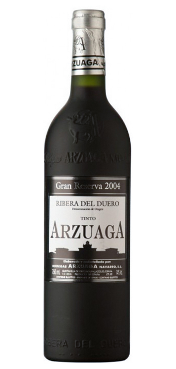 botella vino tinto arzuaga gran reserva