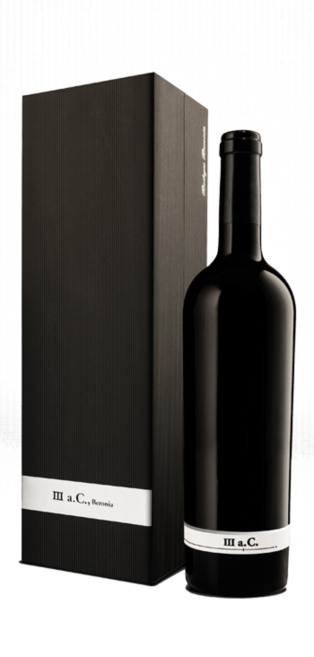 botella vino tinto beronia iii ac