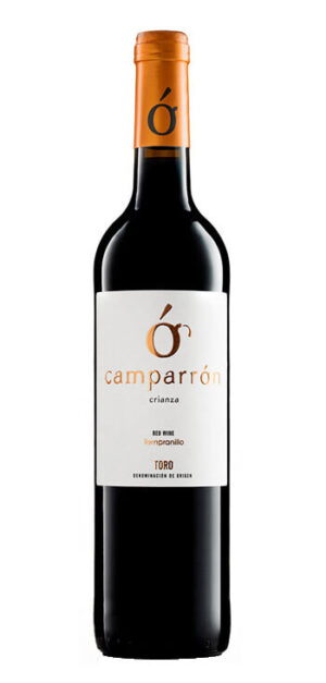 botella vino tinto camparrón crianza