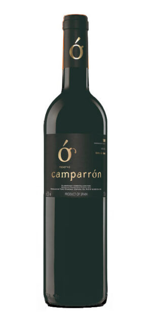 botella vino tinto camparrón reserva