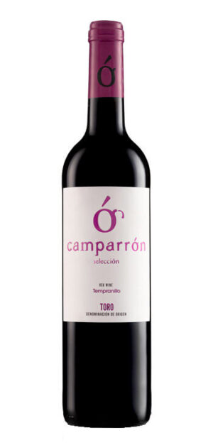 botella vino tinto camparrón selección