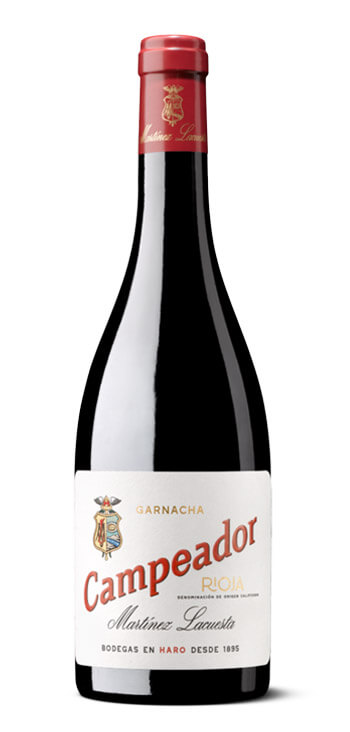 botella vino tinto campeador garnacha