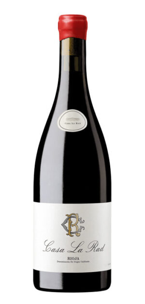 botella vino tinto casa la rad