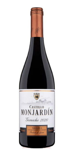 botella vino tinto castillo de monjardín garnacha