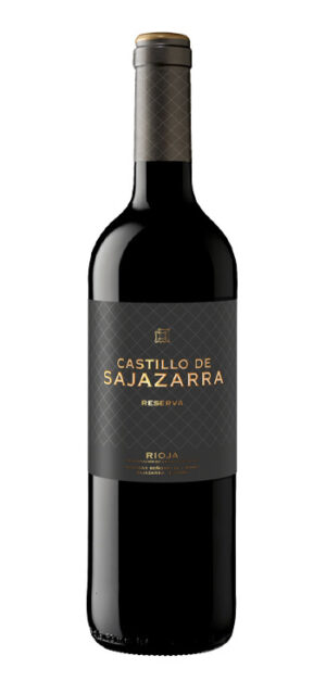 botella vino tinto castillo de sajazarra reserva