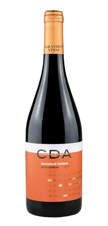 botella vino tinto cda corona de aragón selección especial magnum