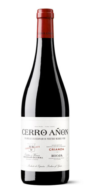 botella vino tinto cerro añon crianza