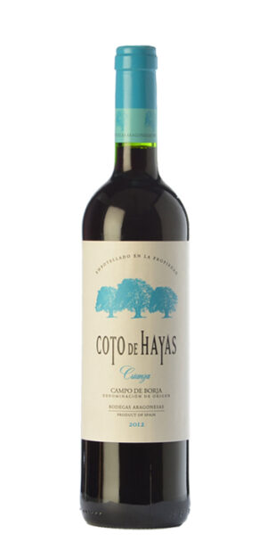 botella vino tinto coto de hayas crianza