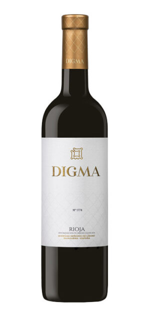 botella vino tinto digma tempranillo reserva