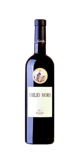 botella vino tinto emilio moro 50cl