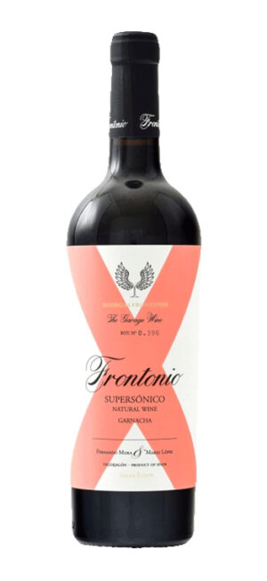 botella vino tinto frontonio supersónico