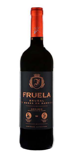 botella vino tinto fruela bruñal