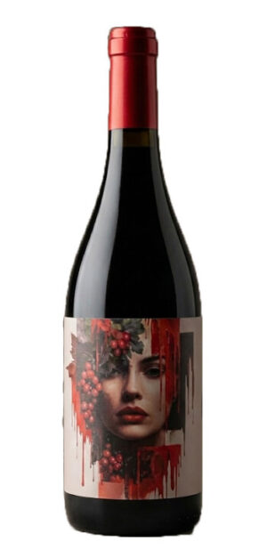 botella vino tinto graff wine