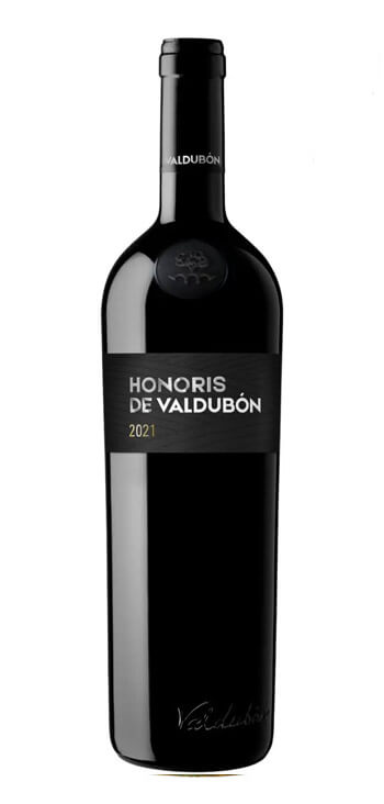 botella vino tinto honoris de valdubon