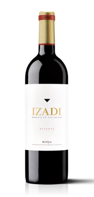 botella vino tinto izadi reserva