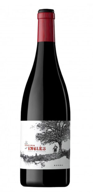 botella vino tinto la encina del inglés