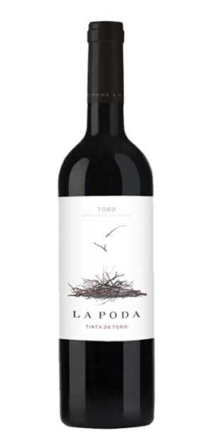 botella vino tinto la poda tinta de toro