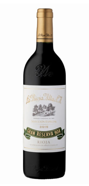 botella vino tinto la rioja alta gran reserva 904