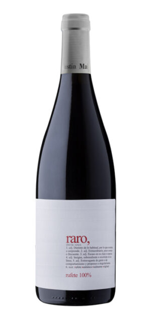 botella vino tinto la zorra raro