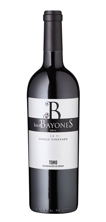 botella vino tinto los bayones finca la manga