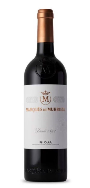 botella vino tinto marques de murrieta reserva