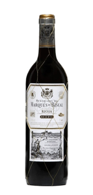botella vino tinto marqués de riscal reserva mágnum