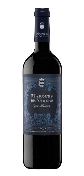 botella vino tinto marques de vargas gran reserva