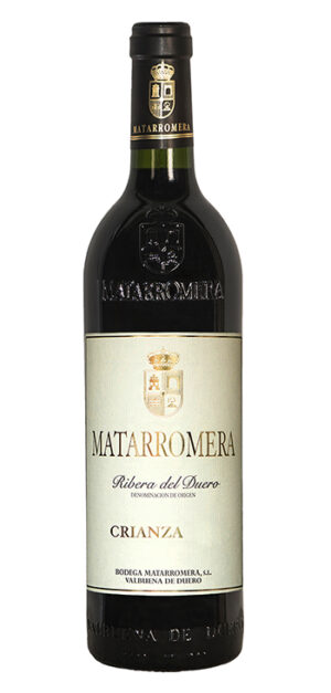 botella vino tinto matarromera crianza