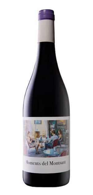 botella vino tinto moments del montsant
