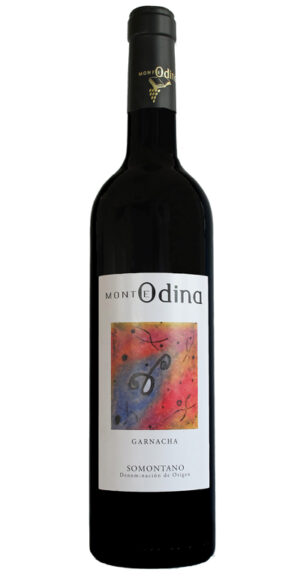 botella vino tinto monte odina garnacha