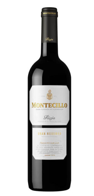 botella vino tinto montecillo gran reserva