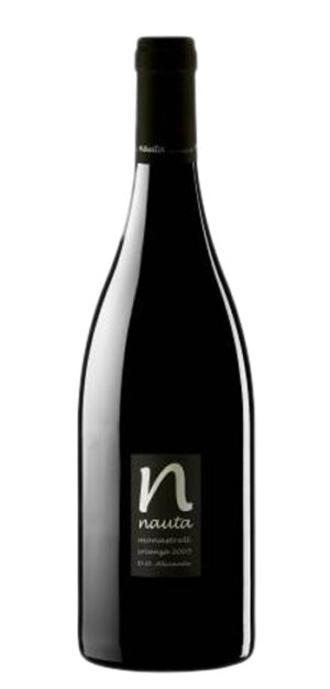 botella vino tinto nauta monastrell crianza