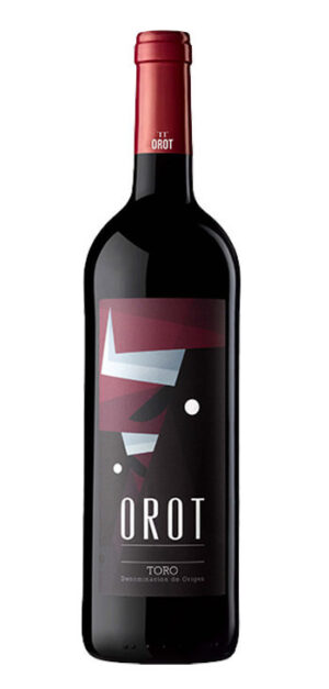 botella vino tinto orot joven