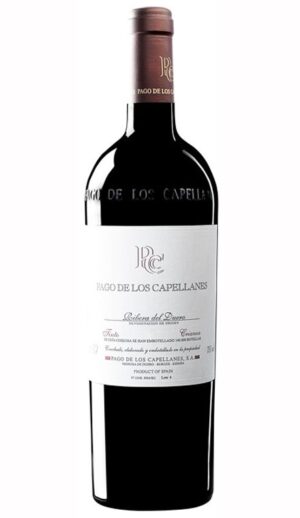 botella vino tinto pago de los capellanes crianza