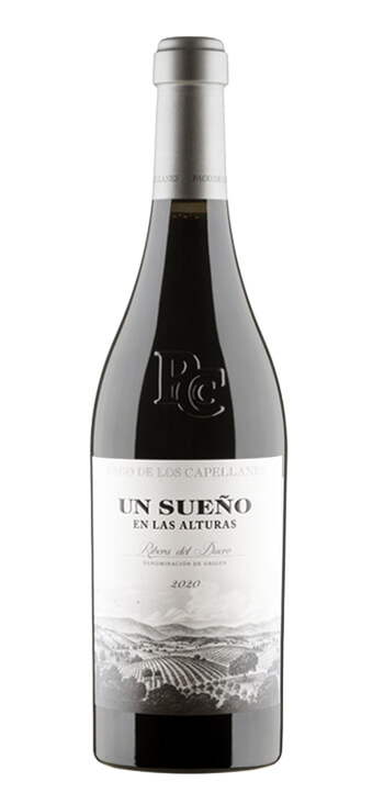 botella vino tinto pago de los capellanes un sueño en las alturas