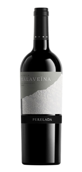 botella vino tinto perelada finca malaveïna