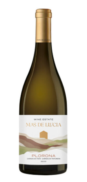 botella vino tinto plorona más de llucia