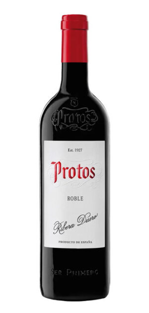 botella vino tinto protos roble magnum 1,5l