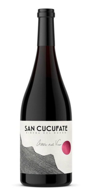 botella vino tinto san cucufate altos del viso