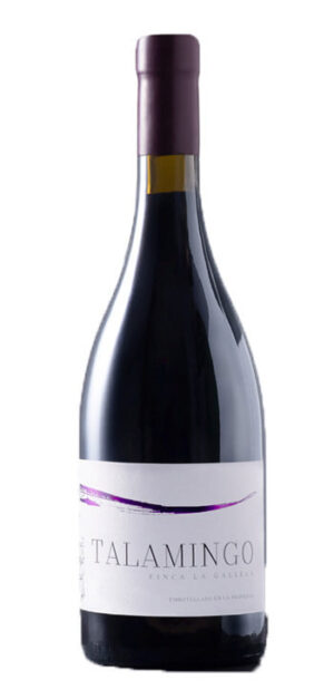botella vino tinto talamingo finca la gallega syrah
