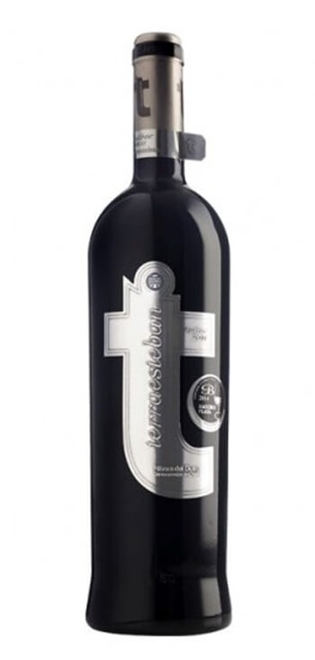 botella vino tinto terraesteban author