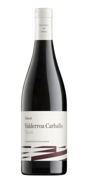 botella vino tinto valderroa carballo