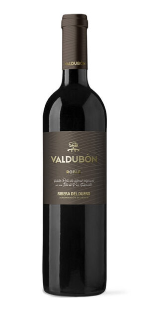botella vino tinto valdubon roble
