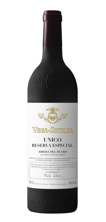 botella vino tinto vega sicilia único reserva especial