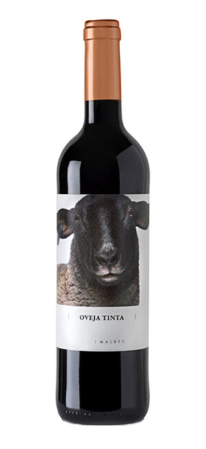 botella vino tinto vino tinto oveja tinta malbec