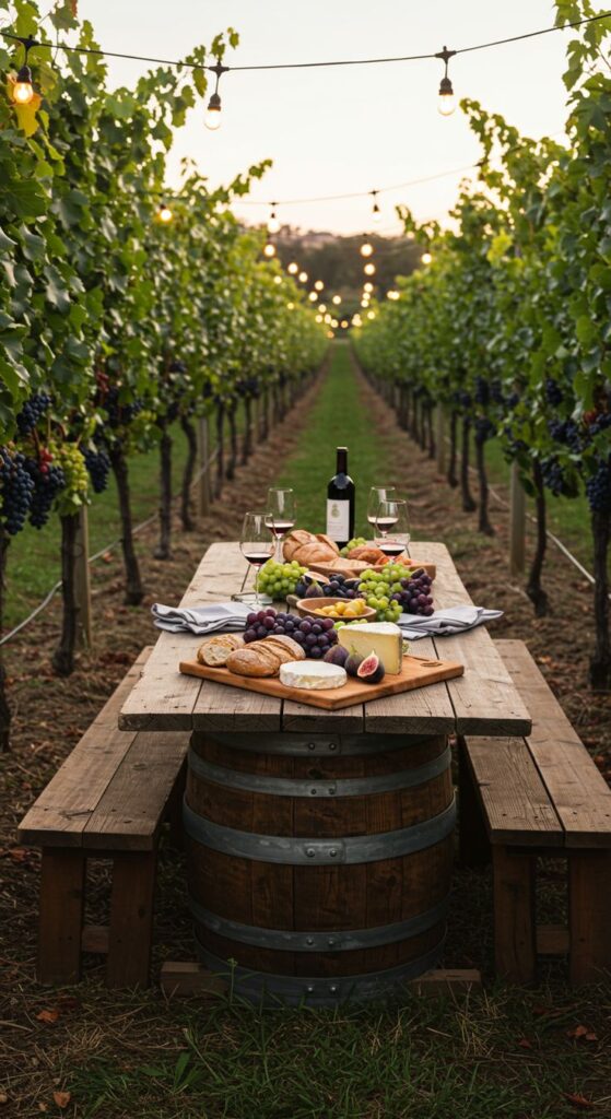 Weinberg-Picknick_ Käse, Wein & Romantik